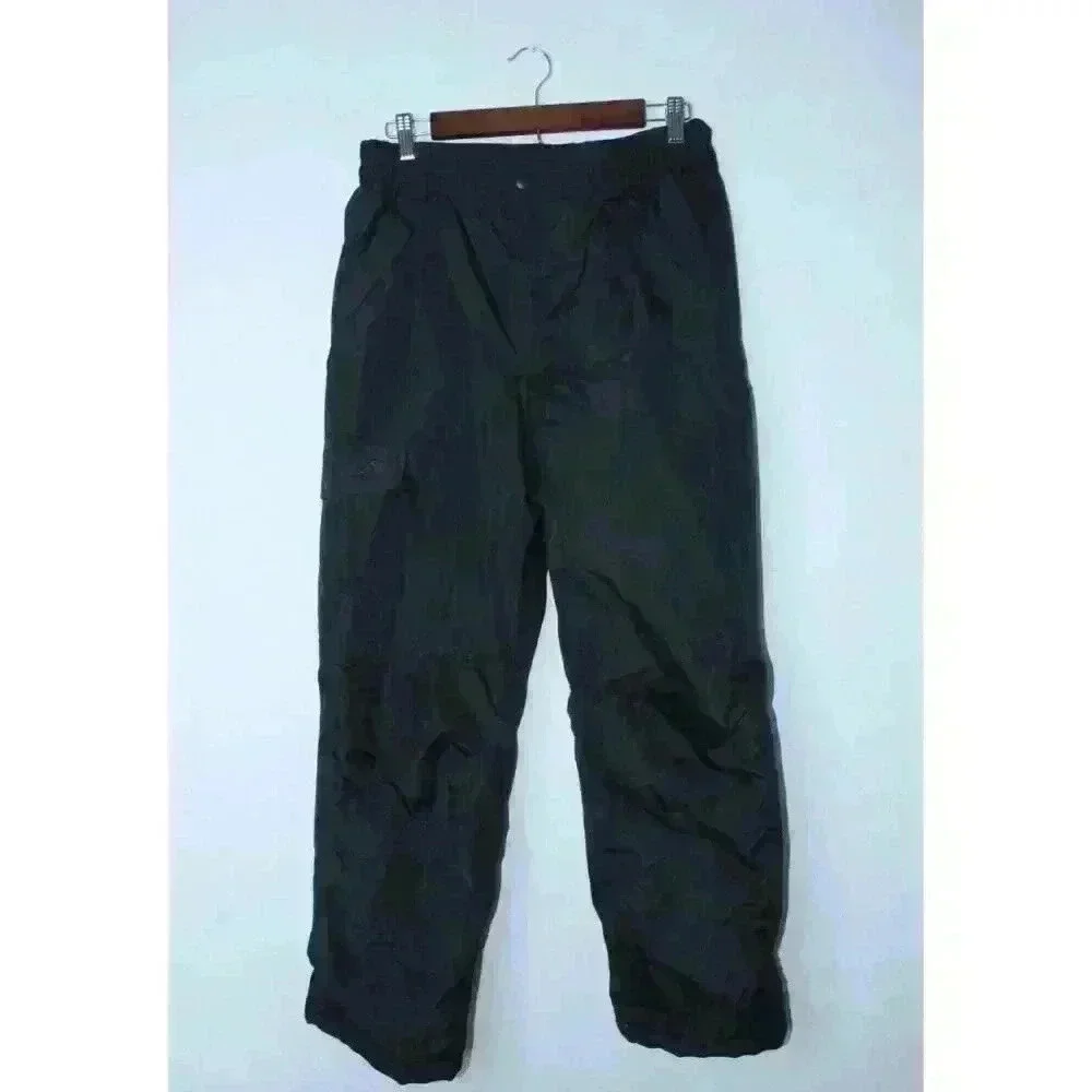 Vertical '9 Youth Size L Black Snow Ski Pants with‎ cargo pocket NWOT